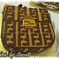 Fendi Purse Cake .